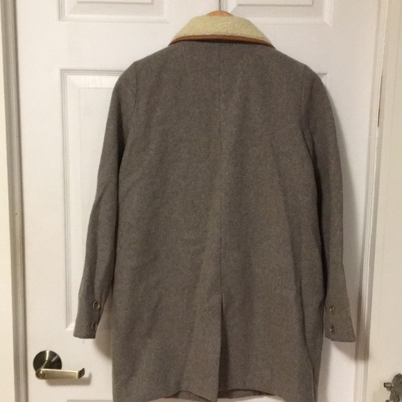 Sessùn gray wool coat - Picture 2 of 3